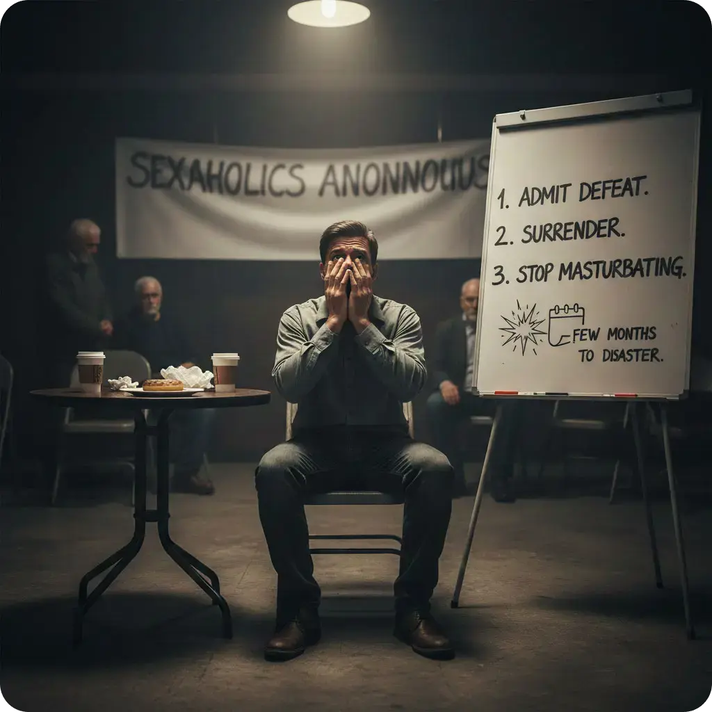 شوکه-شدن-در-جلسات-معتادان-جنسی-گمنام-بعد-از-شنیدن-توصیه-ترک-خودارضایی